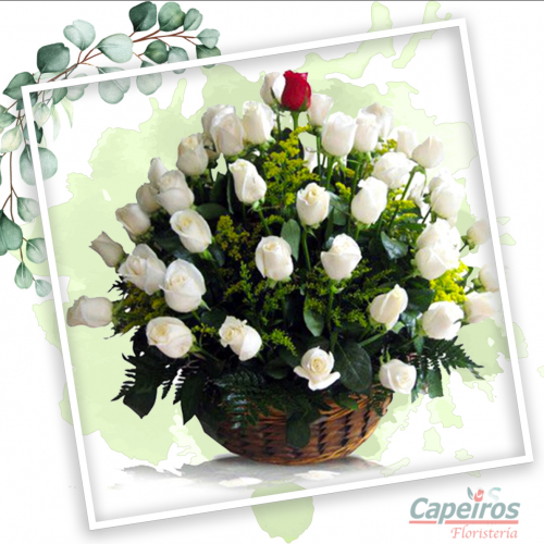 Canasta de Rosas 01