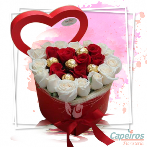 Caja Chocolates y Rosas