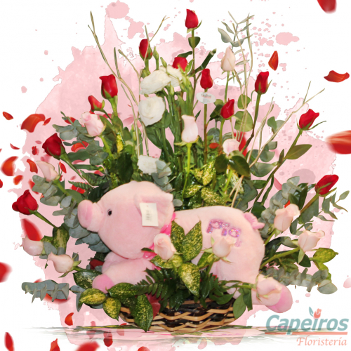 Canasta de Rosas 13