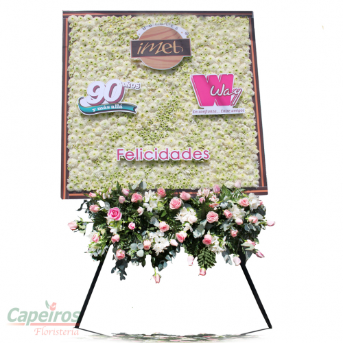 Florigrama 40 (Personalizado, consultar precio según diseño y cantidad de logos)
