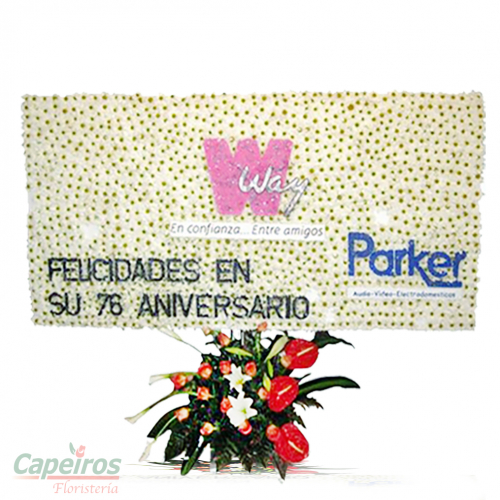 Florigrama 30 (Personalizado, consultar precio según diseño y cantidad de logos)