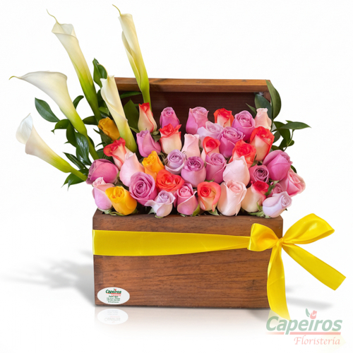 Cofre Pequeño de Rosas
