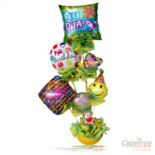 Globos Cumpleaños 18