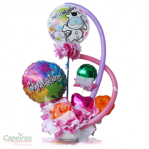 Globos Cumpleaños 24